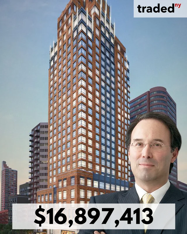 Michael Rehrauer Purchases Condo From Gary Barnett's Extell For $16.9M In Manhattan