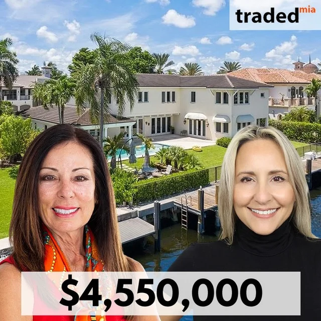 Cognac 33 LLC Sells Fort Lauderdale Single Family Property For $4.55M With Buyer's Rep Yoana Toth, P.A. And Seller's Rep Michelle Holtzheuser