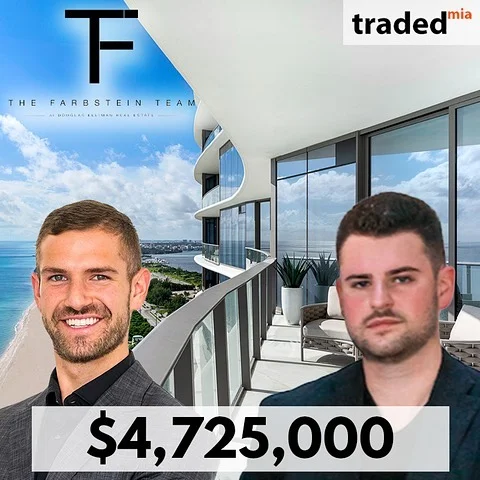 Douglas Elliman Sells Sunny Isles Beach Condo For $4.7M