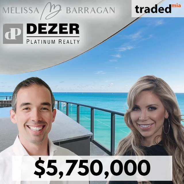 Walter & Melanie Strankman Acquire Sunny Isles Beach Condo For $5.75M