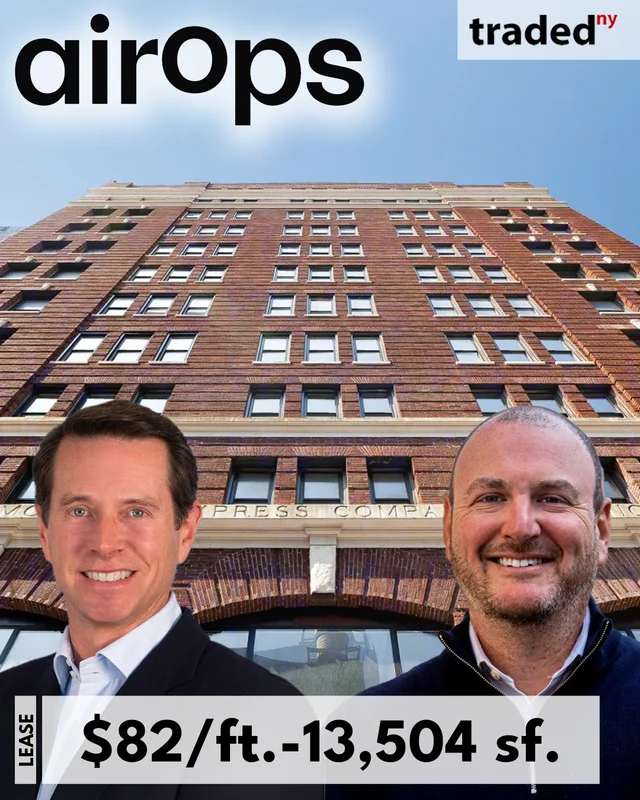 AirOps Leases 13,504 SF Office Space At 218 West 18th Street In Chelsea For $82/SF