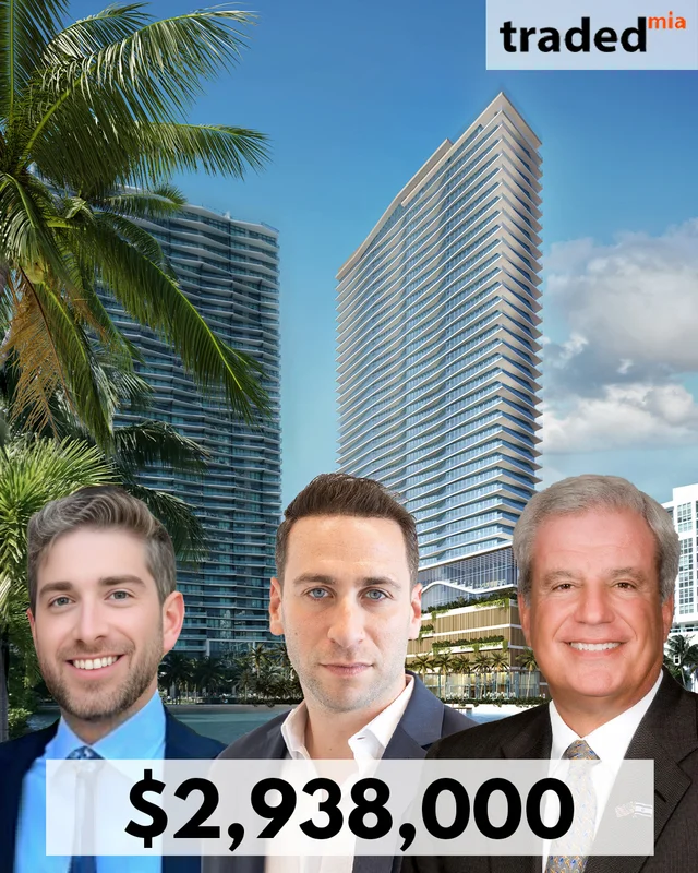 SB Development Group Hazelton Capital Group And OneWorld Properties Sell Cove Miami Condo For $2.94M