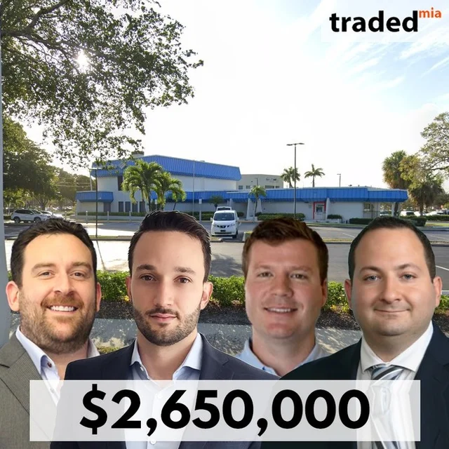 Marcos Puente, Gabriel Navarro, Evan Mouhalis, And Shai Wolkowicki Acquire Retail Property In Deerfield Beach For $2.65M