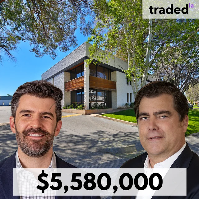 Greg Gustin Sells Industrial Property In Valencia For $5.58M - CBRE Brokers Sam Glendon & Craig Peters