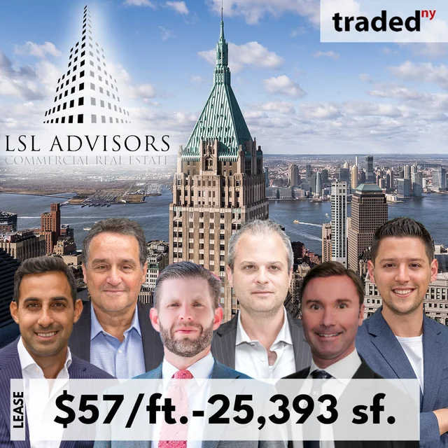 Trump Organization Leases Office Space At 40 Wall Street To Pitta LLP With LSL Advisors As Tenant's Rep