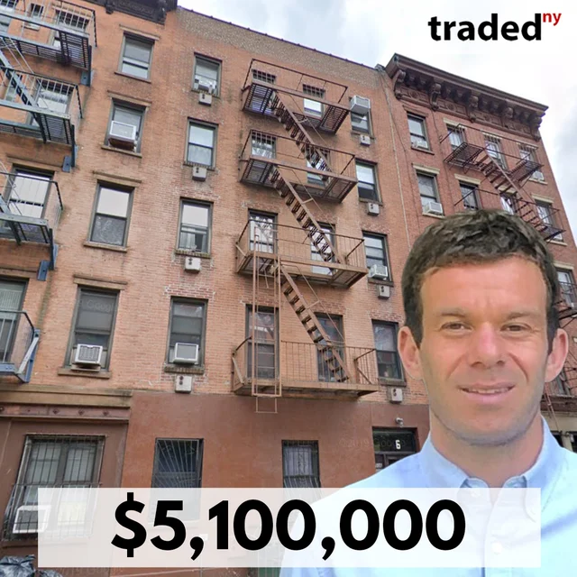 The Tatar Family Acquires East Village Multifamily For $5.1M