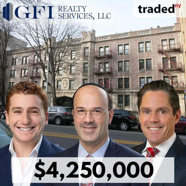 Brenda Elishis Sells 540 Ocean Avenue Multifamily In Brooklyn For $4.25M With GFI Realty Services