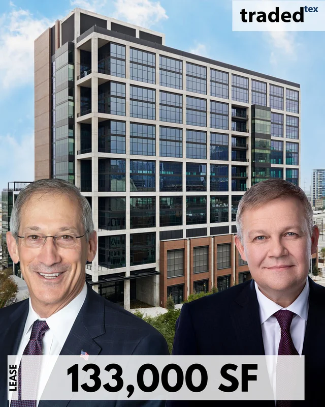 Todd Platt Of Hillwood Urban Leases 133,000 Square Feet To Scott Thomson Of Scotiabank In Dallas