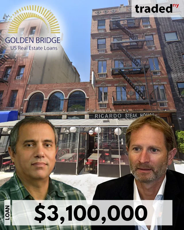 Erez Britt & Haim Dadi Of Golden Bridge Provide $3.1M Refinance For East Harlem Assets