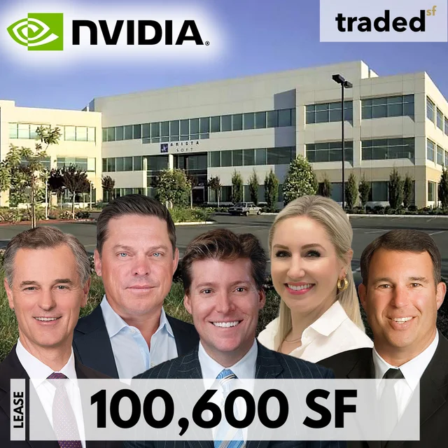 Nvidia Leases 100,600 Square Feet Office Space At 300 Holger Way San Jose