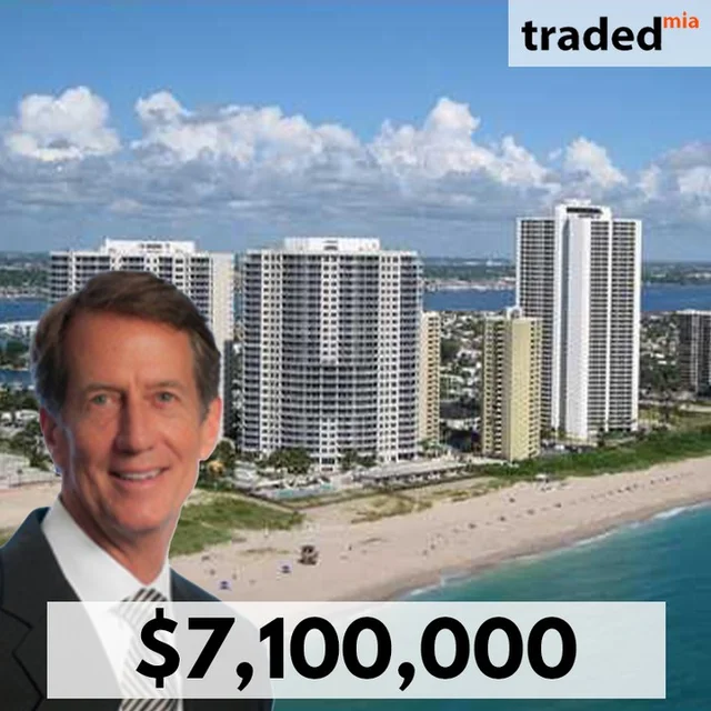 Rick Silver Acquires Condo In Riviera Beach For $7.1M