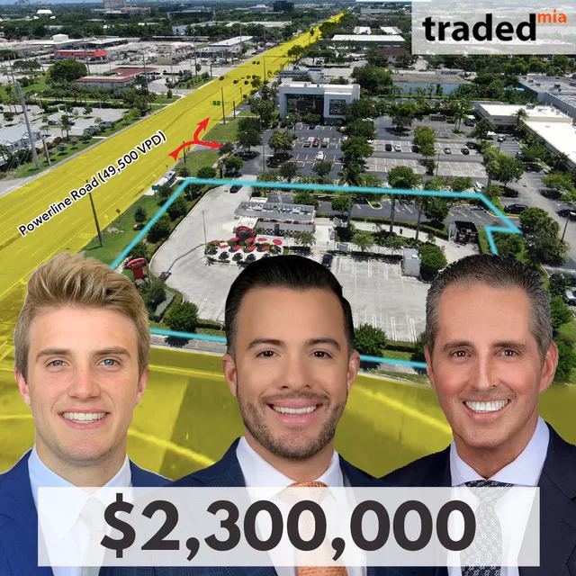 Marcus & Millichap Brokers Facilitate $2.3M Pompano Beach Retail Property