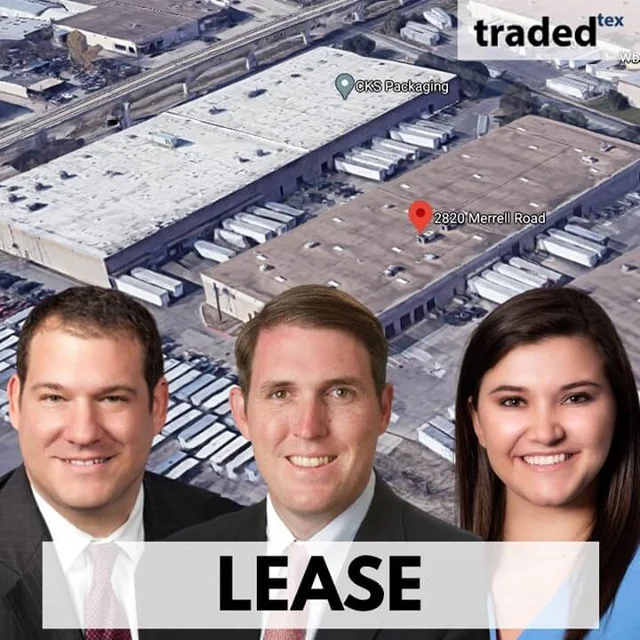 CKS Packaging Leases Industrial Space At 2820-2828 Merrell Road In Dallas With Tenant's Rep Ryan Boozer & Lena Pierce