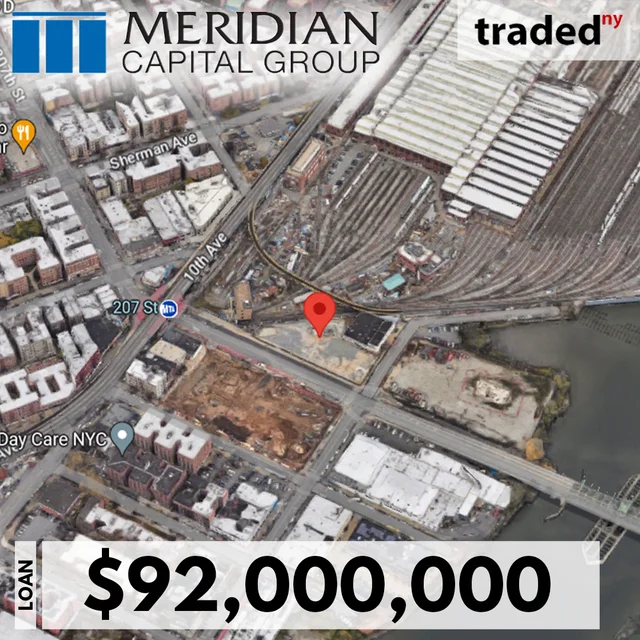 Meridian Capital Group Brokers $92M Construction Loan For Inwood Multifamily Property