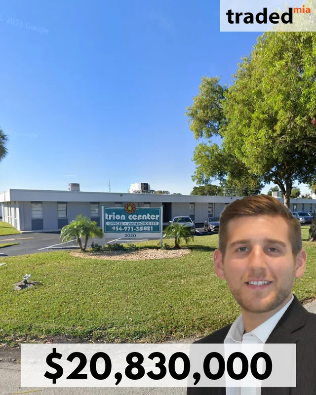 Jacob Goldman Of SBDC Management Purchases Trion Center In Fort Lauderdale For $20.83M