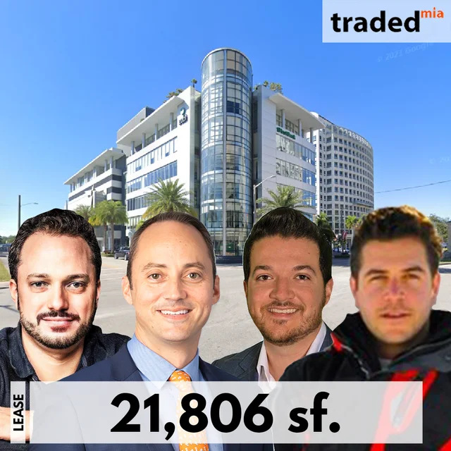 The NO-FAULT Group Leases 21,806-Square-Foot Office At 2990 Ponce De Leon Boulevard