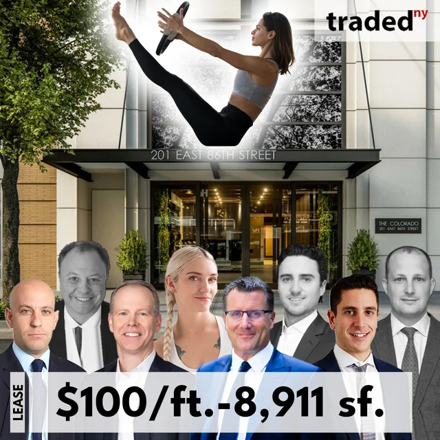 NY Pilates Leases 8911 SF Retail Space At 201 East 86th Street From Nuveen Real Estate