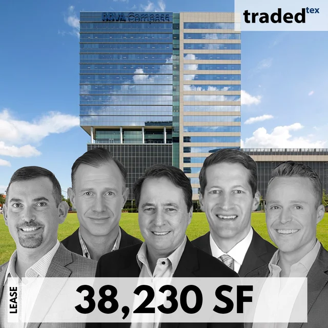 McCarthy Building Cos Leases 38,230 SF Office Space In Houston 