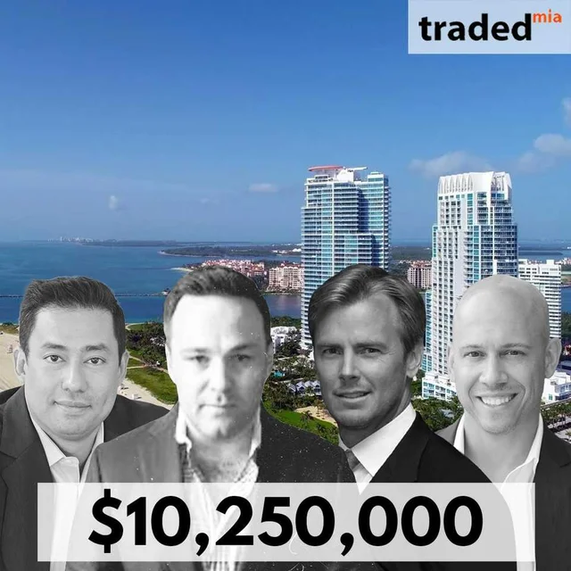 Sotheby's International Realty Sells Miami Beach Condo On South Pointe Drive For $10.25M