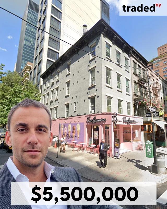 Marcel Fridman Of Barcel Group Represents Buyer In $5.5M Manhattan Mixed-Use Sale