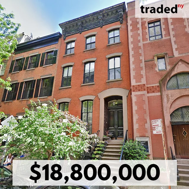 Michael Strauss Acquires Single Family Property In West Village For $18.8M From Seller Richard L Revesz