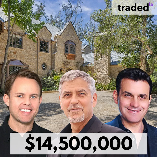 George Clooney Sells Studio City Estate For $14.5 Million With Kurt Rappaport And Kevin Dees
