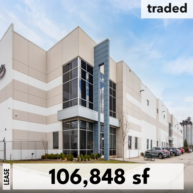 Matthew Stauber And Thomas Rodeno Of Colliers Lease Industrial Property To Apex In Franklin Park