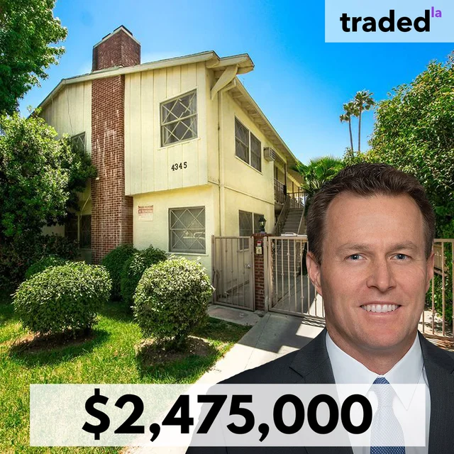 Brett Sanson Of Marcus & Millichap Brokers $2.475M Sale Of 8-Unit Multifamily In Sherman Oaks