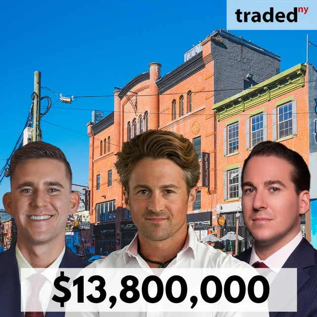 Marcus & Millichap Brokers Shaun Riney, Michael Salvatico, And Samuel Leppo Acquire Vacant Multifamily Property In Williamsburg, Brooklyn For $13.8M