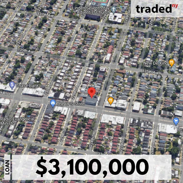 Cornerstone Capital Financing Secures $3.1M Refinance Loan For Retail Property On Merrick Blvd In Queens NY