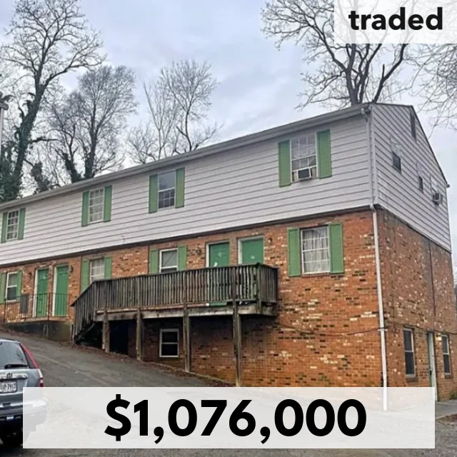 Choice Holdings LLC Acquires 17-Unit Multifamily Property From Gorgeous Real Estate For $1.08M In Roanoke VA