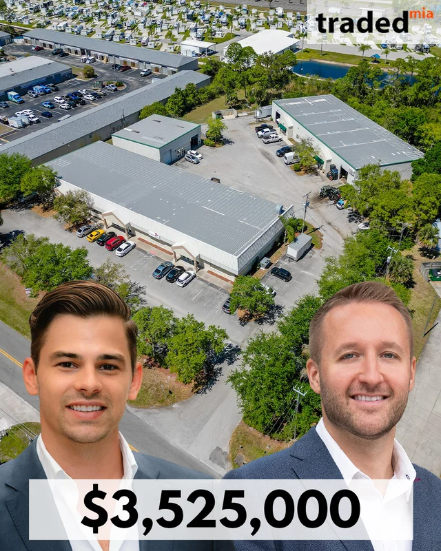 Gediminas Bulota And Rob Sekula Of North Park Ventures Purchase Industrial Asset In Melbourne For $3.525M