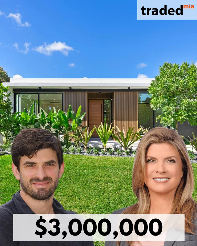 Rodrigo Pintos Sells Single Family Home In Biscayne Park For $3 Million With Dora Puig As Representative
