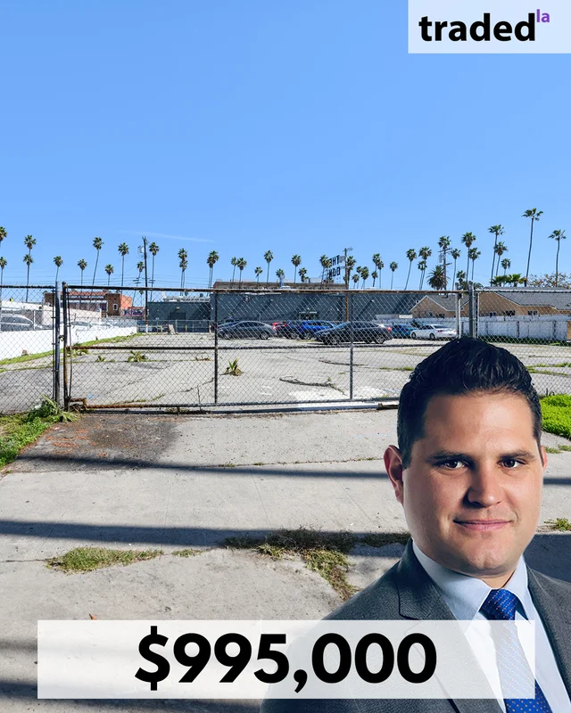 Michelle Chiou Purchases Development Site From Michael Falas In Long Beach For $995000