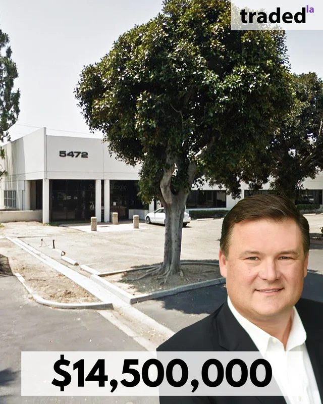 Wilbur Smith III Of Greenlaw Partners Acquires Industrial Property In Anaheim For $14.5M