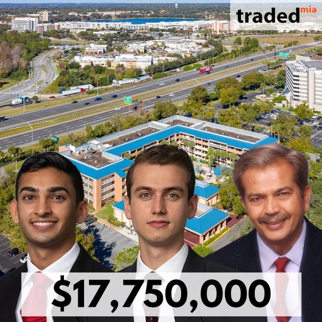 Prem Patel Acquires Hotel In Orlando For $17.75M With Brokers Ahmed Kabani, Suraj Dalal & Luis Garino - Marcus & Millichap; Seller Alpesh Khusha