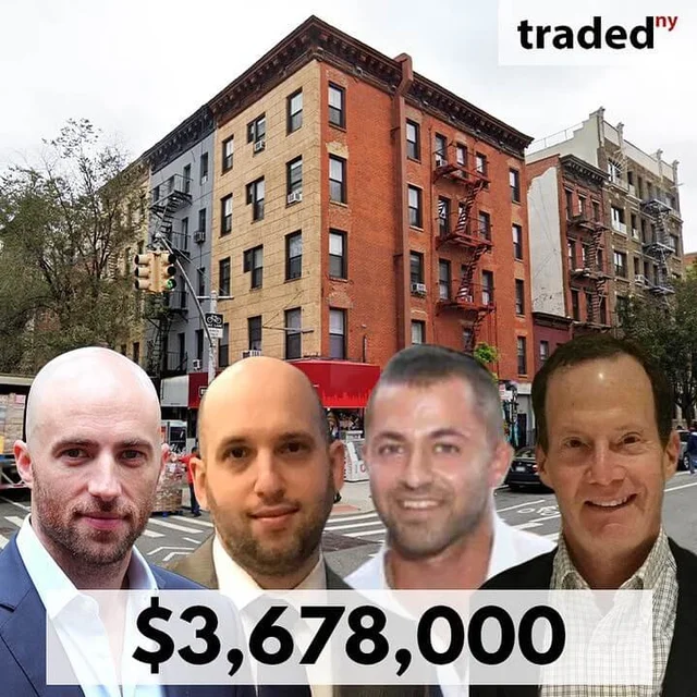 Derek Greenbaum & Larry Zombek Acquire Mixed-Use Property In Alphabet City For $3.68M
