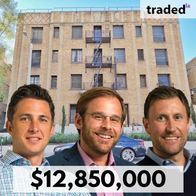 THG Multifamily Acquires Hollywood Multifamily Property For $12.85M With Kevin Green, Paul Darrow & Joe Grabiec As Brokers
