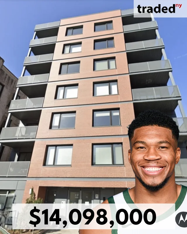 Giannis Antetokounmpo Purchases Multifamily Property At 111 Clarkson Avenue For $14.1M