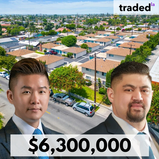 Eric Chen & Justino L. Fa’aola Of CBRE Facilitate $6.3M Multifamily Sale In Baldwin Park