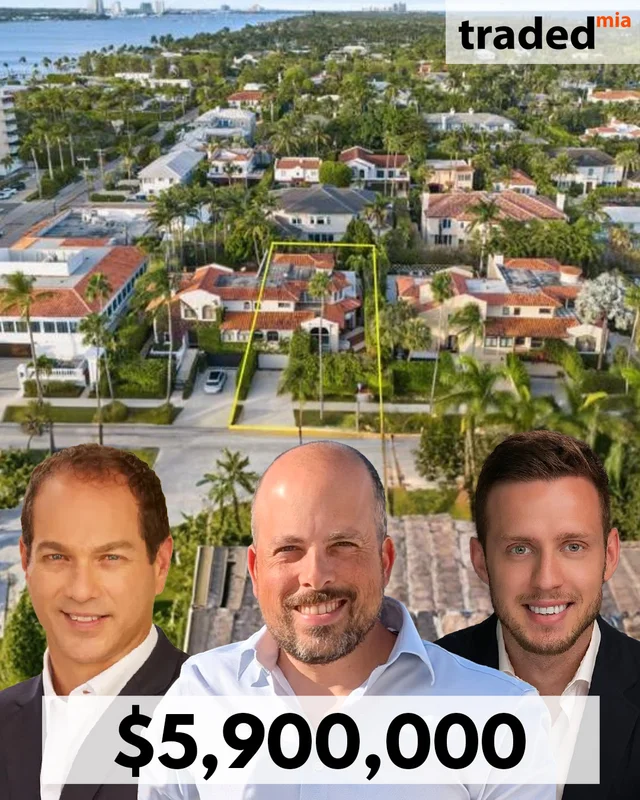 Yehonatan Baran Acquires Single Family Home In Palm Beach For $5.9M With Dana Koch Representing Seller