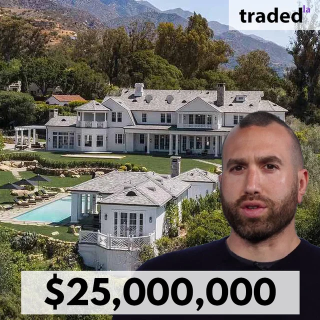 Daniel Starr Sells Santa Barbara SFR For $25M With Broker Eric Haskell
