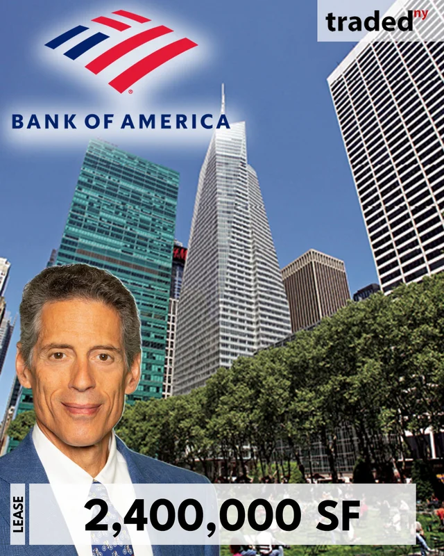 Bank Of America Signs 20 Year Lease At One Bryant Park With Landlord Jody Durst