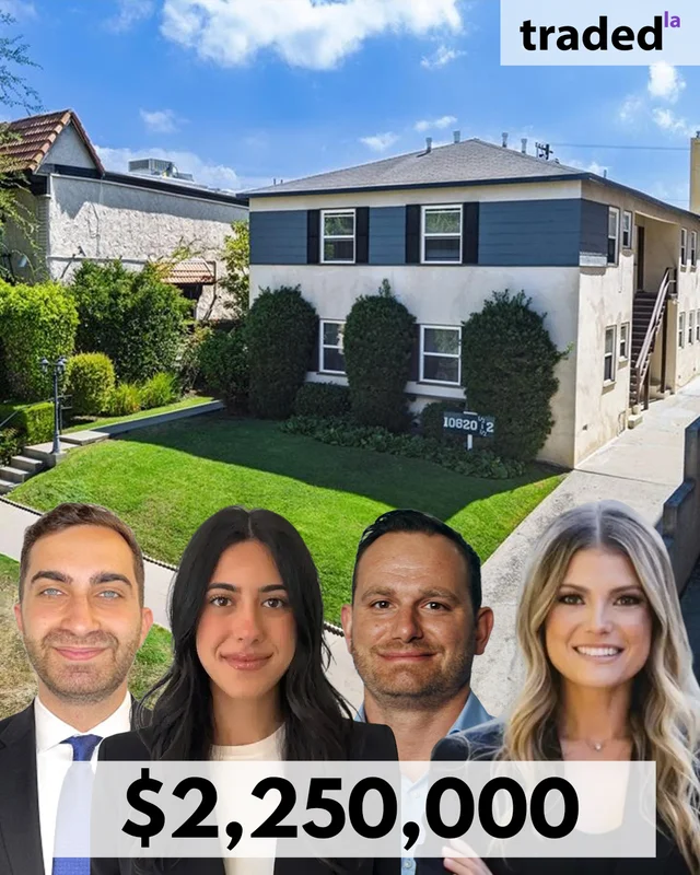 Bob Lee Sells Multifamily Property In Los Angeles For $2.25M With Justin Seigel & Tiana Coppel As Seller's Reps