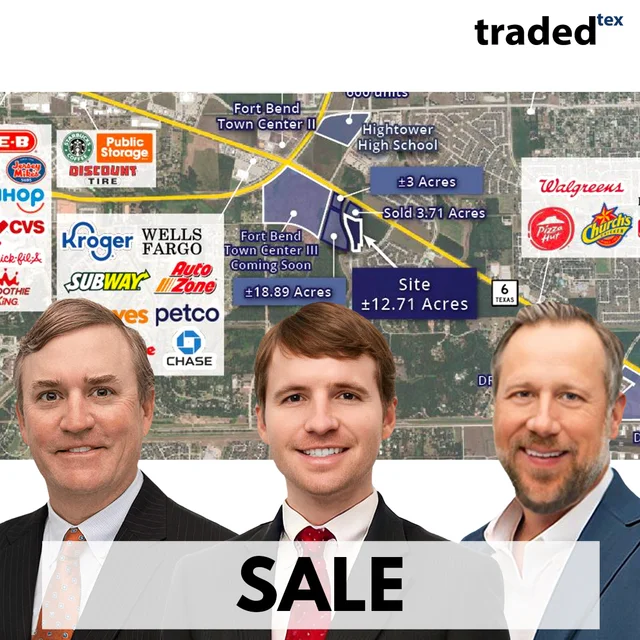 Colliers Brokers Sale Of 12.71 Acres Of Land Along Highway 6 In Missouri City