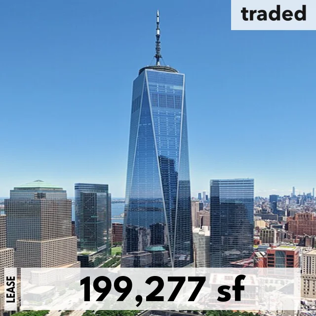 Port Authority Of New York & New Jersey Leases 199277 Square Feet At 1 World Trade Center