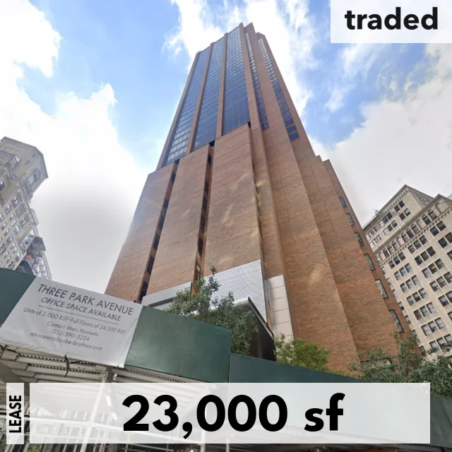 Zeta International Holdings Leases Office Space At 3 Park Ave In New York