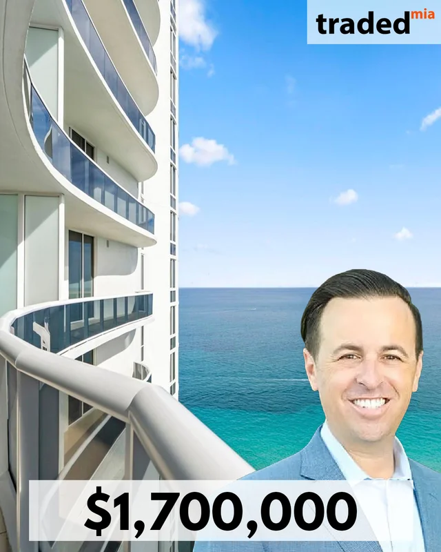 Eric Broad Of The Corcoran Group Represents Buyer In Sale Of Sunny Isles Beach Condo For $1.7M