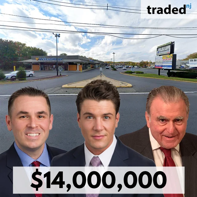 Marcus & Millichap Sells East Brunswick Retail Property For $14M With Brokers Alan Cafiero, Brent Hyldahl & Ben Sgambati