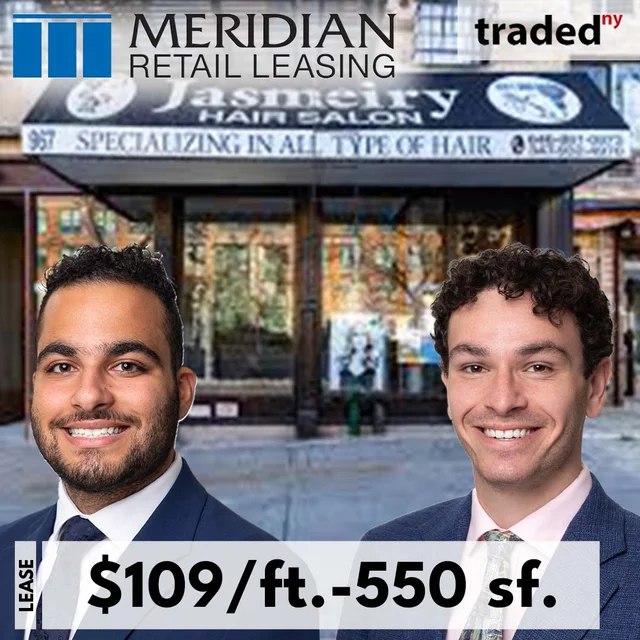 Crystal Velez Leases Retail Space At 967 Columbus Avenue In Manhattan Valley For $109 Per Ft